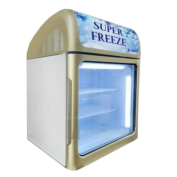 Tủ đông mini cánh kính Sanden 96 lít SNR-0085